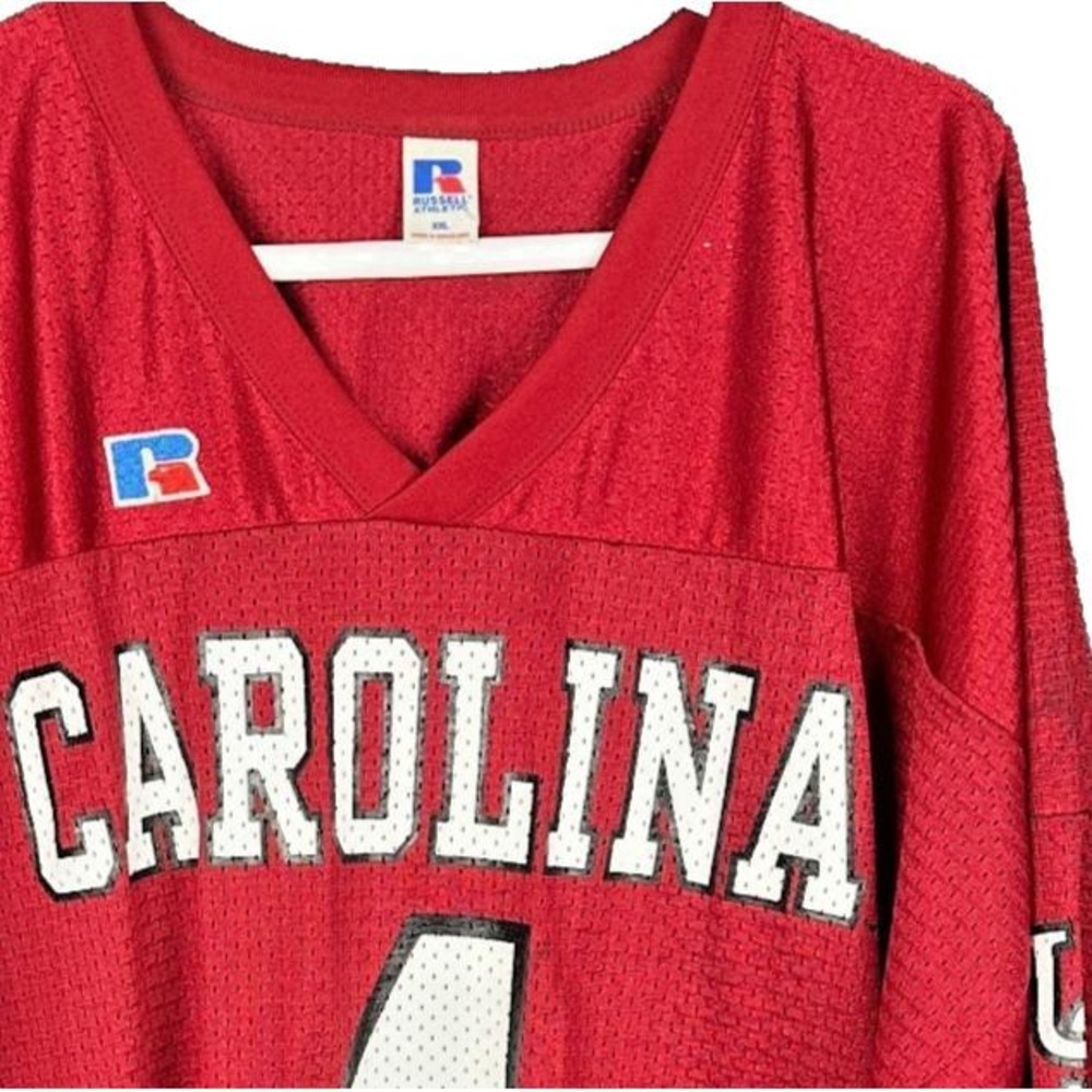 Vintage 90s Russell Athletic South Carolina Gamecocks Jersey Mens XXL Red 4